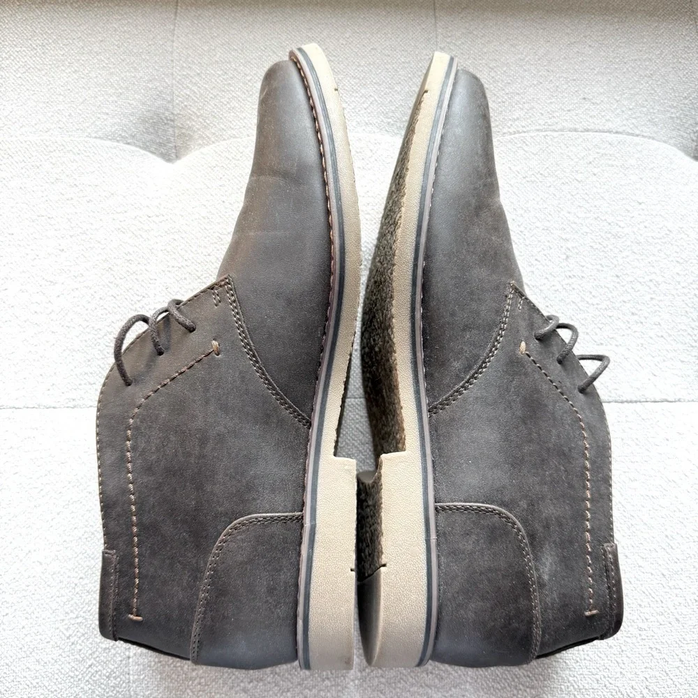 Sonoma dark brown walnut chukka boots size 9